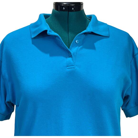 GJT Classics Polo Tennis Golf Chukker Turquoise Size XL Turquoise Blue - Picture 3 of 8